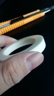 Vòng đệm Zirconia cơ khí chính xác Cách điện bằng gốm 1300HV