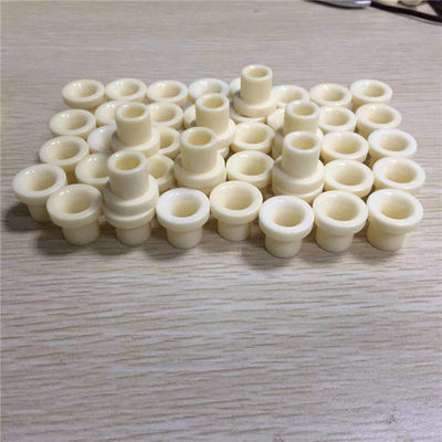 Kim cương đánh bóng Bộ phận gốm Alumina chống mài mòn Ống gốm Alumina chính xác
