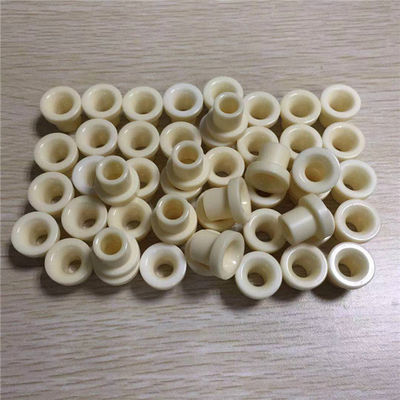 Độ cứng cao Ống gốm Alumina tinh khiết 3,9g / Cm3 Khả năng chống mài mòn