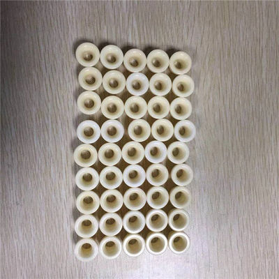 Độ cứng cao Ống gốm Alumina tinh khiết 3,9g / Cm3 Khả năng chống mài mòn