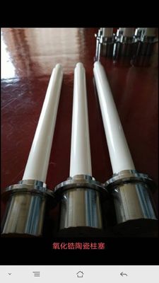 Kim cương đánh bóng ZrO2 Zirconia gốm Piston Chống mài mòn