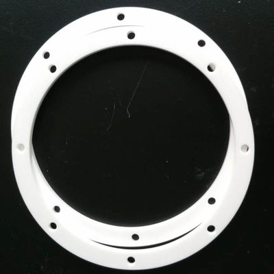 Sử dụng con dấu khí Zirconia Vòng đệm mặt bích bằng gốm Zirconia có lỗ