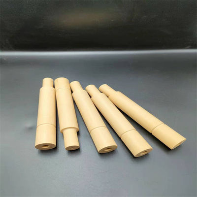 Ống gốm Zirconia màu vàng Ổn định nhiệt độ cao Magie