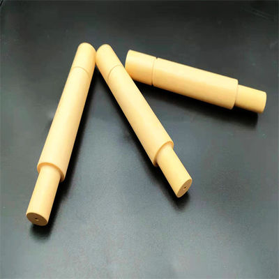 Ống gốm Zirconia màu vàng Ổn định nhiệt độ cao Magie